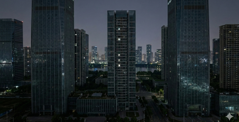 China. Concrete Hibernation: On Cities Built Before Anyone Thought of Them